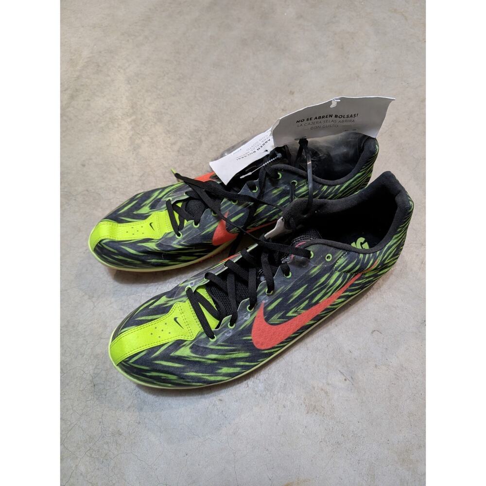 NWOT Nike Racing Distance 616310-306 Rival 8 Track Spikes Mens 15 Jungle Green